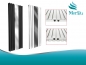 Mirror 1800x500  mm  Mittelanschluss anthrazit